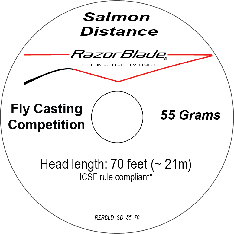 Salmon Distance 70' 55g