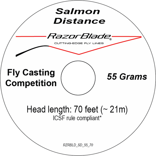 Salmon Distance 70' 55g