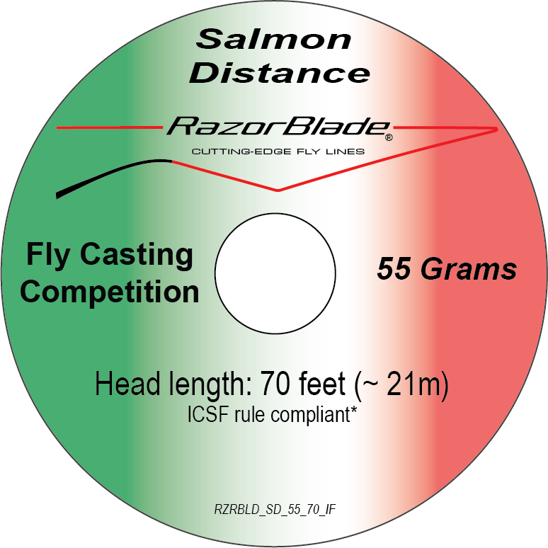 Salmon Distance 70' 55g (Vinadio Edition)
