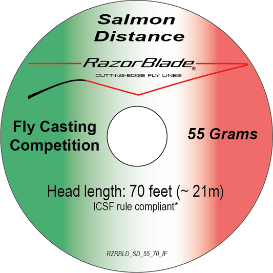 Salmon Distance 70' 55g (Vinadio Edition)