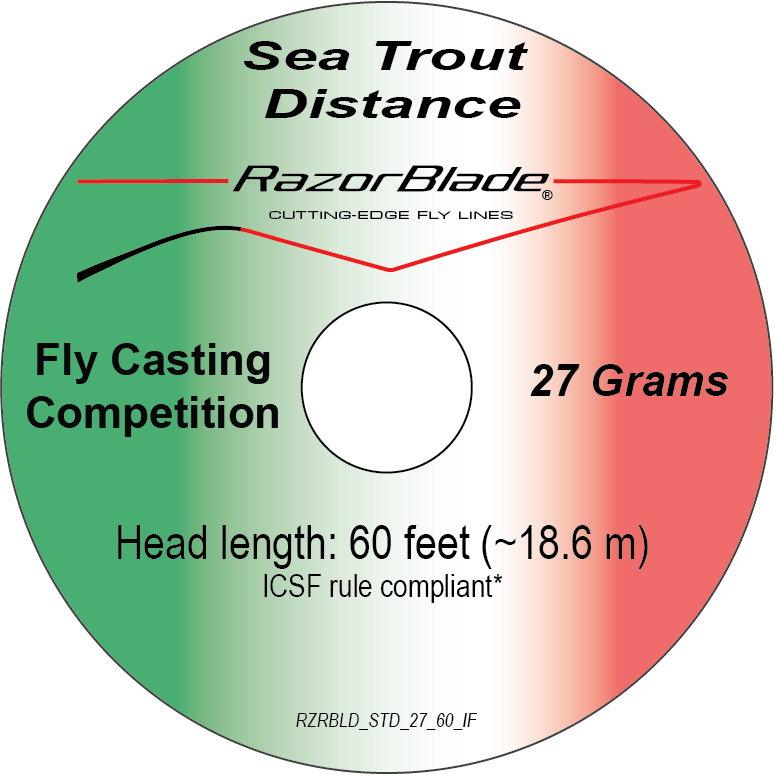 Sea Trout Distance 60' 27g (Vinadio Edition)