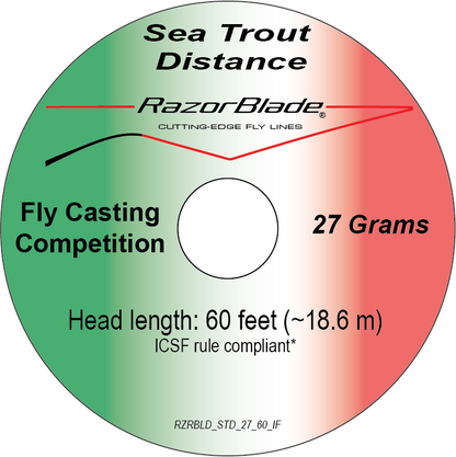 Sea Trout Distance 60' 27g (Vinadio Edition)